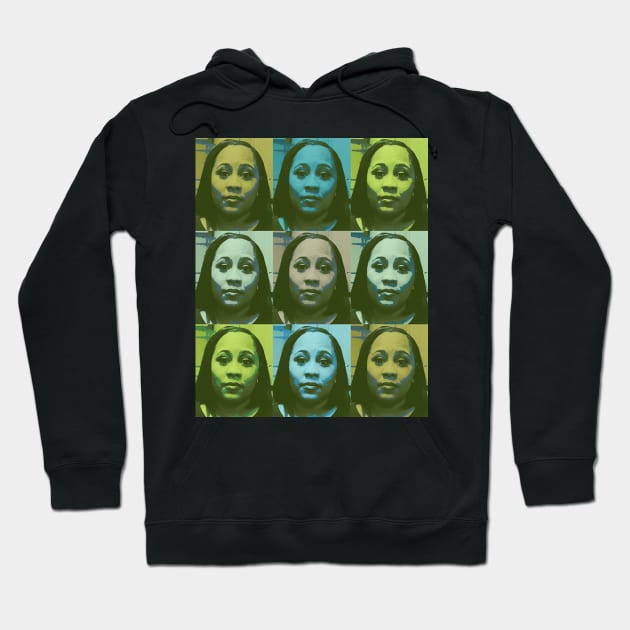 Fani Willis - Superstar in light greens Hoodie by Tainted